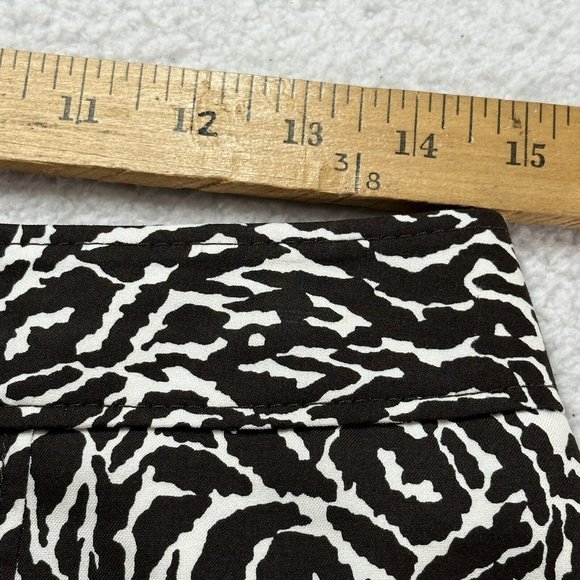 Ann Taylor Loft Women's Short Pencil Zip Back Lined Skirt Size 8 Brown EUC - Picture 4 of 8